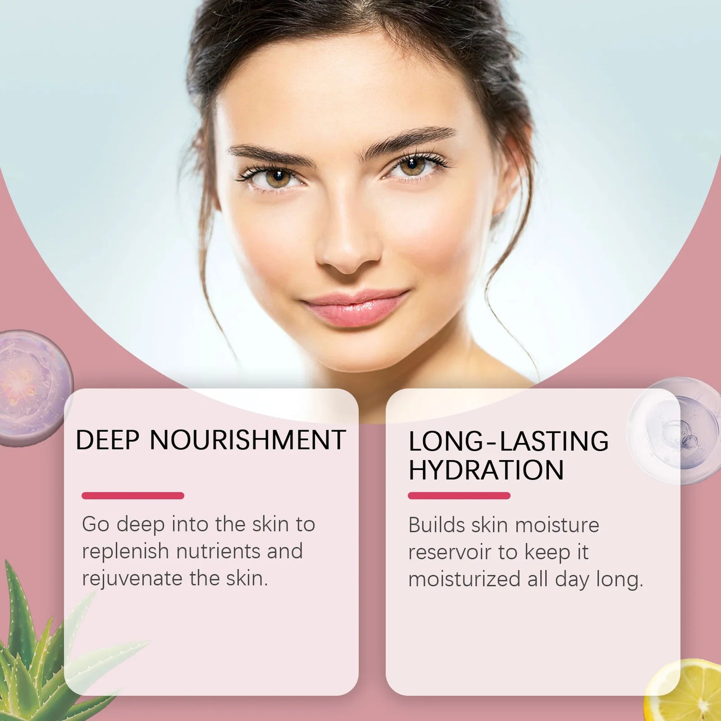 Eelhoe 4pcs Collagen Firming Face Mask Shrink Pores Lift Repair Skin Rejuvenation Anti Wrinkle Moisturizing Refresh Face Mask