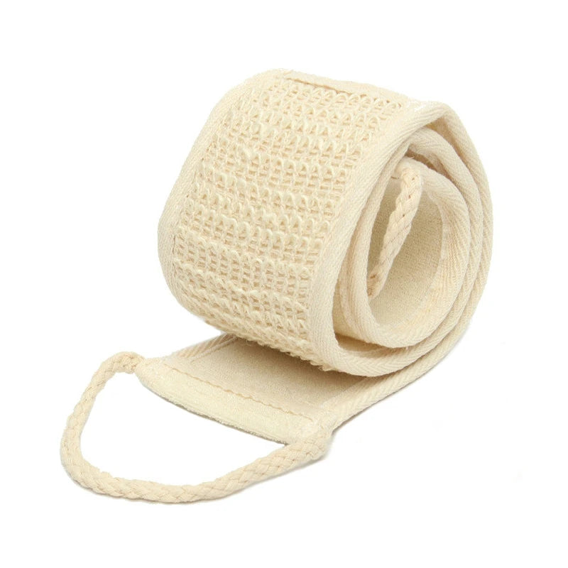 Arshen Natural Soft Exfoliating Loofah Bath Shower Unisex Massage Spa Scrubber Sponge Back Strap Body Skin Health Cleaning Tool