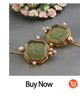 Geometric Irregular Round Metal Pearl Earrings for Women 2024 Minimalist Style Personality Earrings Trendy Jewelry Gift