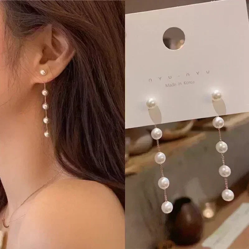 Fashion Korean Women Retro Drip Glaze Red Flower Earrings Women for Delicate Earrings Luxury Couple Engagement Jewelry Gift