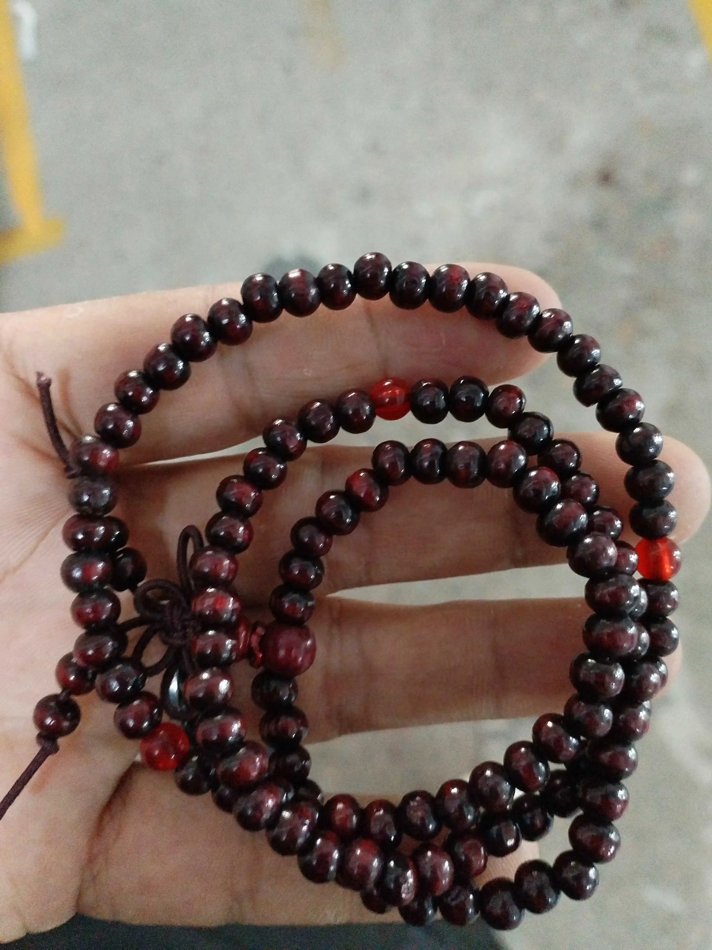 1Pc Wood Bead New Buddha Bracelet Buddhist Bangle Prayer Beads Copper Coin Women Men Lucky Religion Bracelets Charm Jewelry