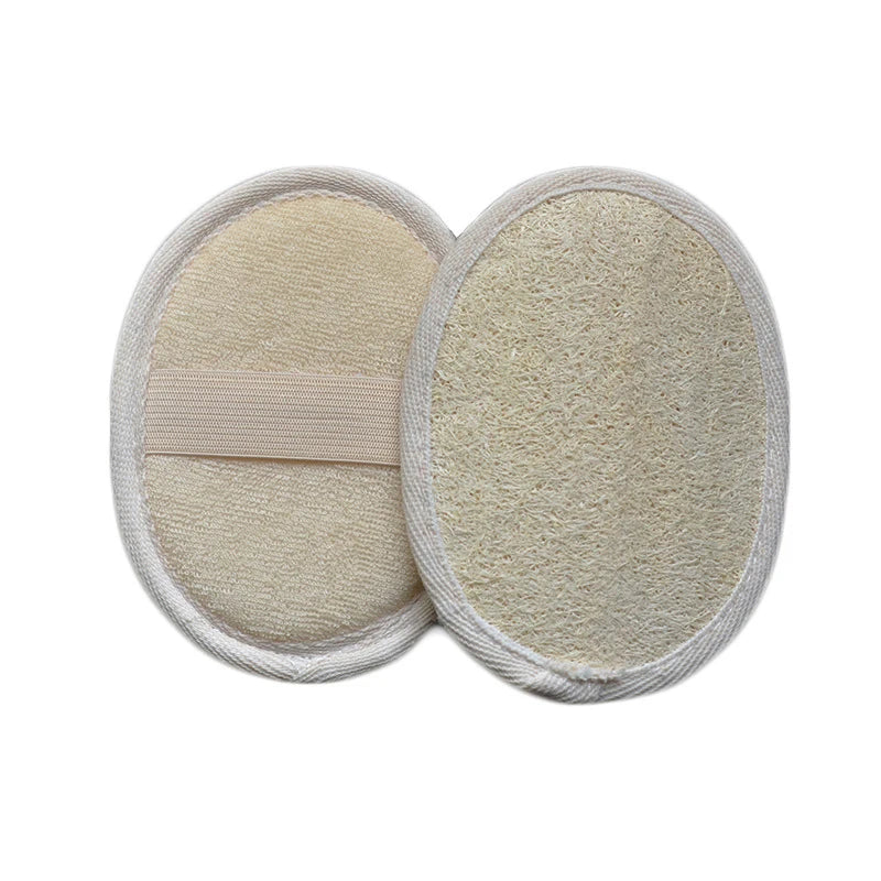 Natural Loofah Sponge Bath Shower Rub Bath Shower Wash Body Pot Sponge Scrubber Durable Healthy Massage Brush