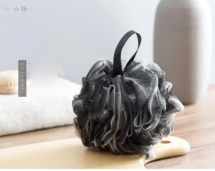 Vanzlife large size body bathing sponge brushs bath with natural Exfoliator shower flower Bathing dry body brush for loofah 70g