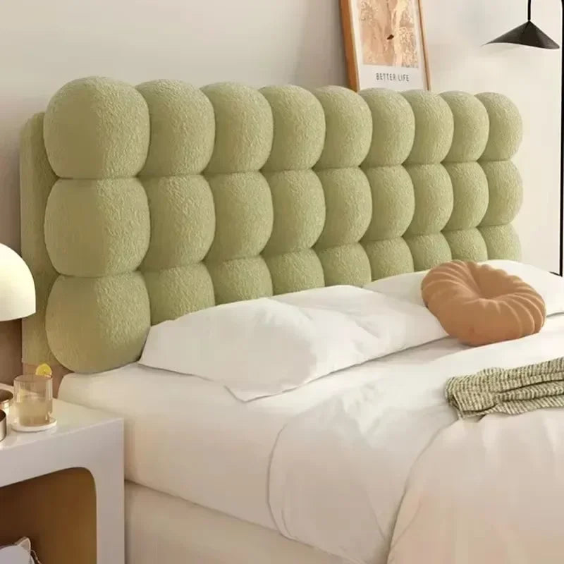 Headboard Cushion Sponge Filling Simple Modern Bedroom Cushion Large Rectangle Detachable Washable Home Textile Home Decoration