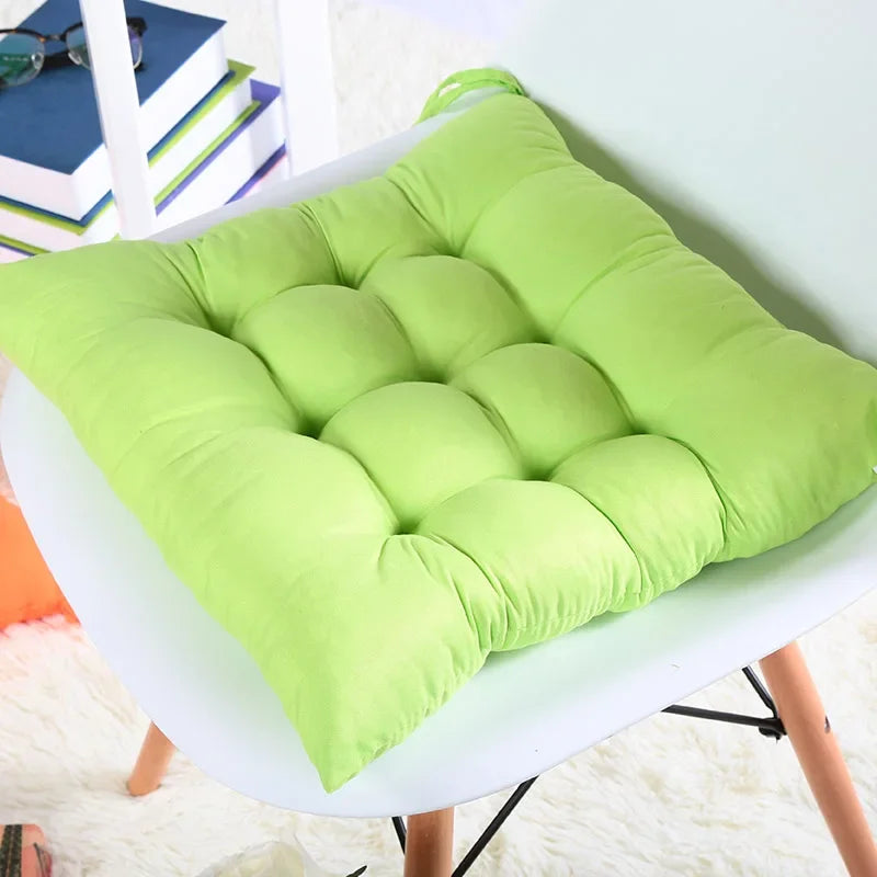 Colourful Chunky Seat Pads Cushion Chair Garden Cushion New Home Textile Cushion Garden HomeTie On Office Garden Dining Kitchen