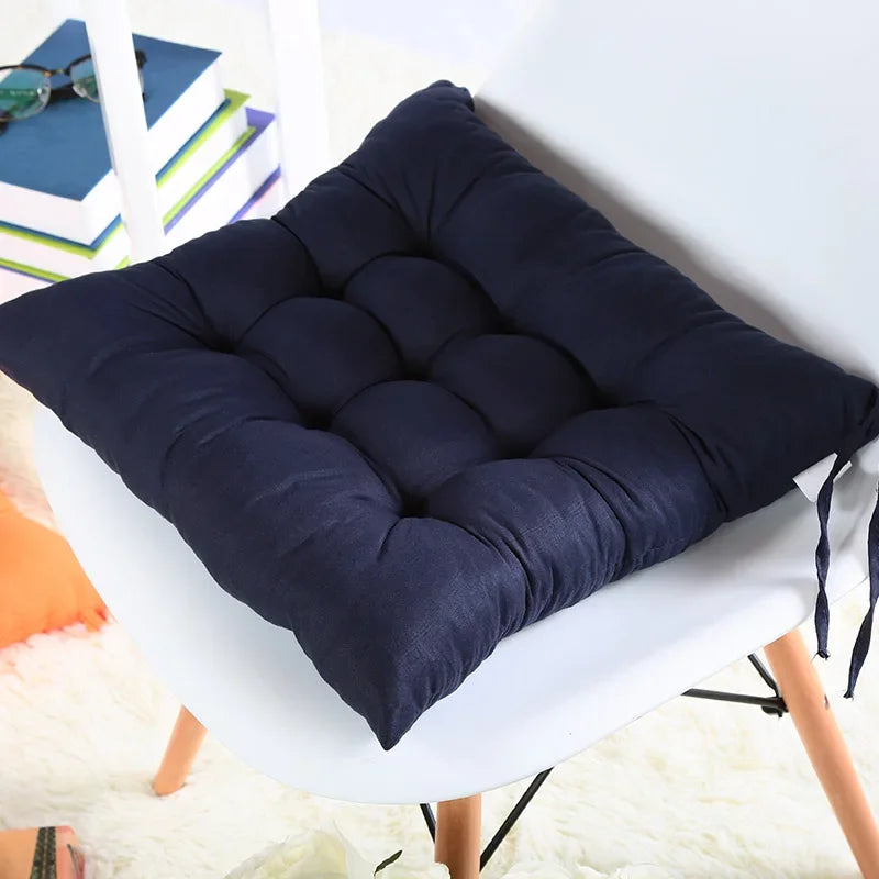 Colourful Chunky Seat Pads Cushion Chair Garden Cushion New Home Textile Cushion Garden HomeTie On Office Garden Dining Kitchen