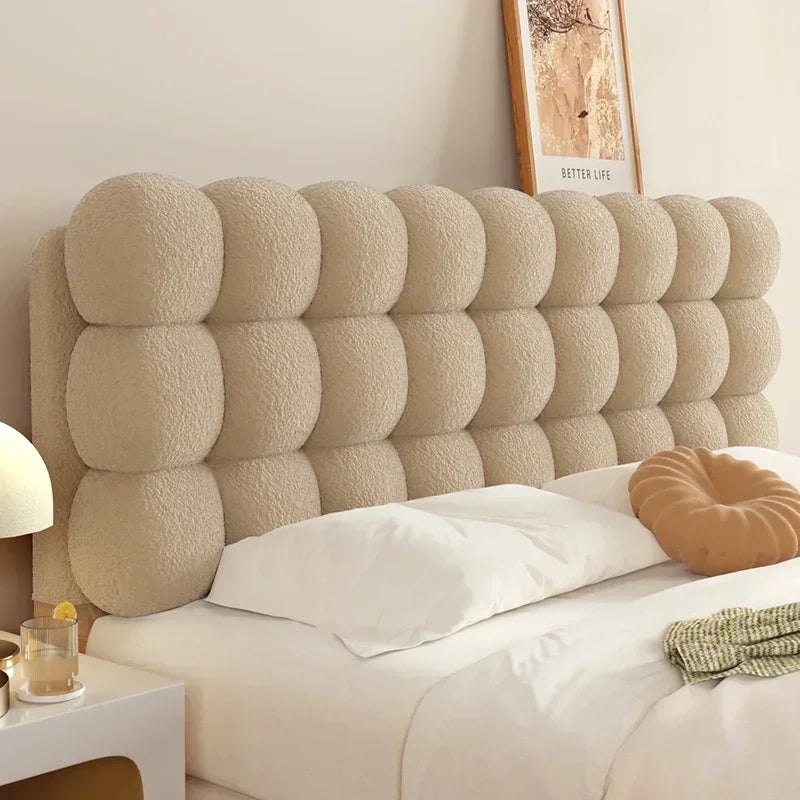 Headboard Cushion Sponge Filling Simple Modern Bedroom Cushion Large Rectangle Detachable Washable Home Textile Home Decoration