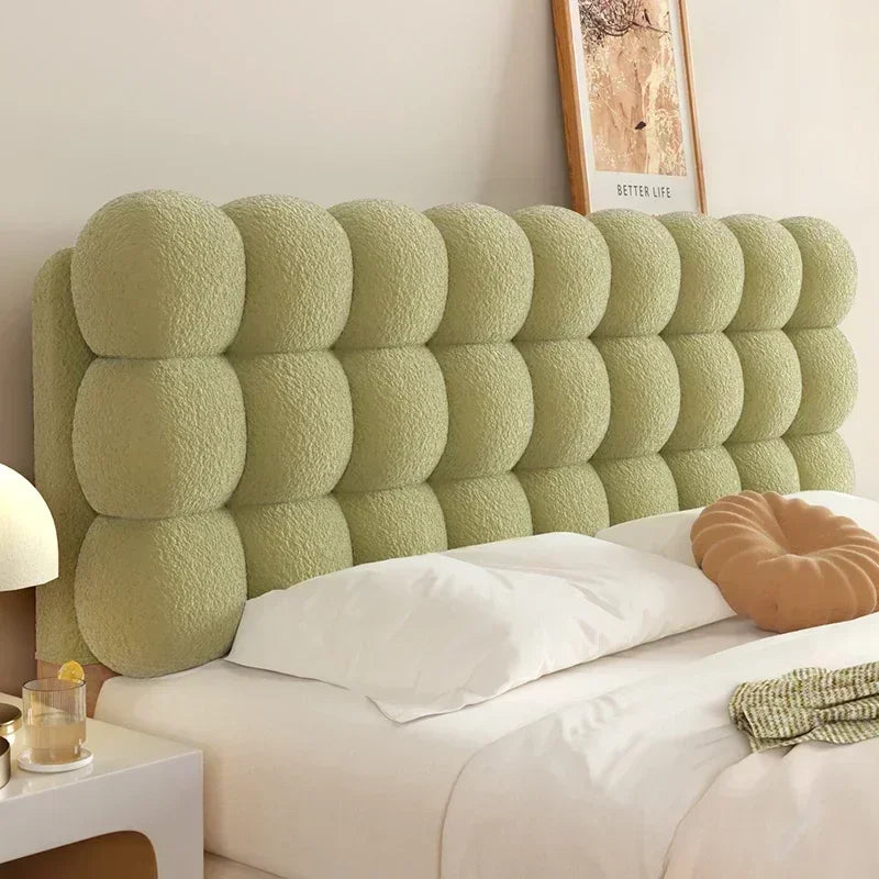 Headboard Cushion Sponge Filling Simple Modern Bedroom Cushion Large Rectangle Detachable Washable Home Textile Home Decoration