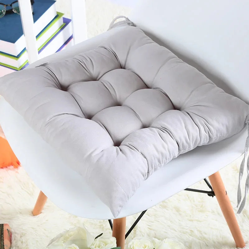 Colourful Chunky Seat Pads Cushion Chair Garden Cushion New Home Textile Cushion Garden HomeTie On Office Garden Dining Kitchen