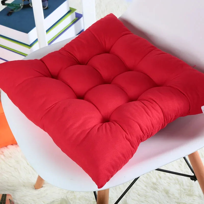 Colourful Chunky Seat Pads Cushion Chair Garden Cushion New Home Textile Cushion Garden HomeTie On Office Garden Dining Kitchen
