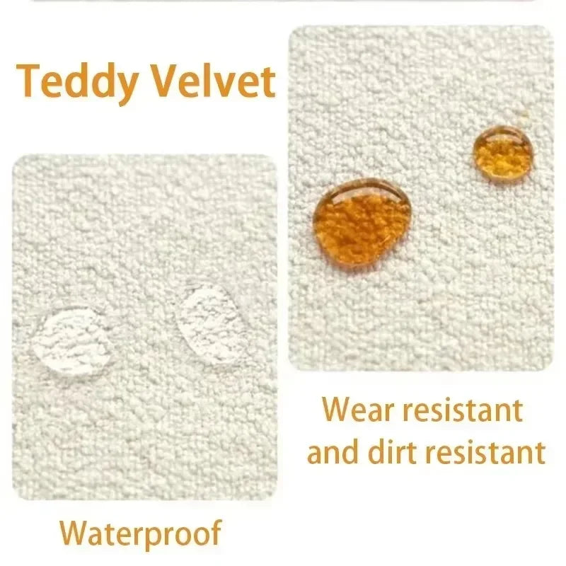 Headboard Cushion Sponge Filling Simple Modern Bedroom Cushion Large Rectangle Detachable Washable Home Textile Home Decoration