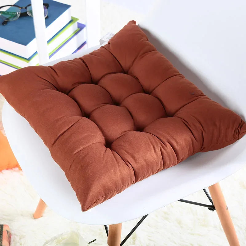 Colourful Chunky Seat Pads Cushion Chair Garden Cushion New Home Textile Cushion Garden HomeTie On Office Garden Dining Kitchen