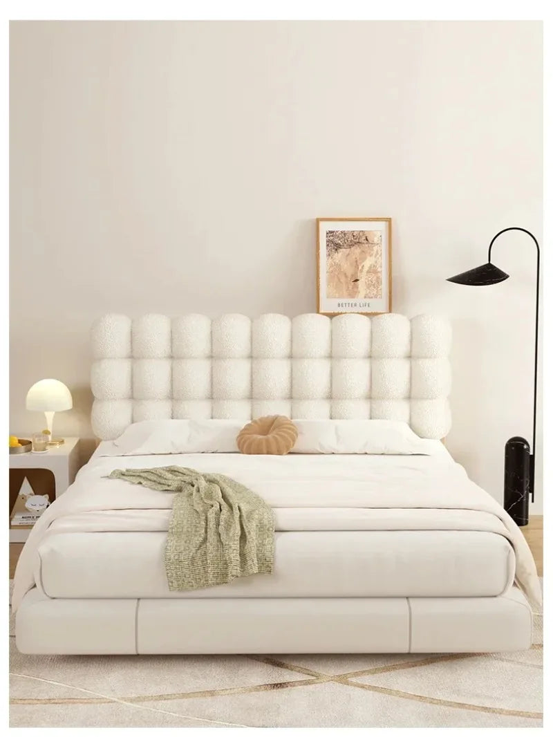 Headboard Cushion Sponge Filling Simple Modern Bedroom Cushion Large Rectangle Detachable Washable Home Textile Home Decoration