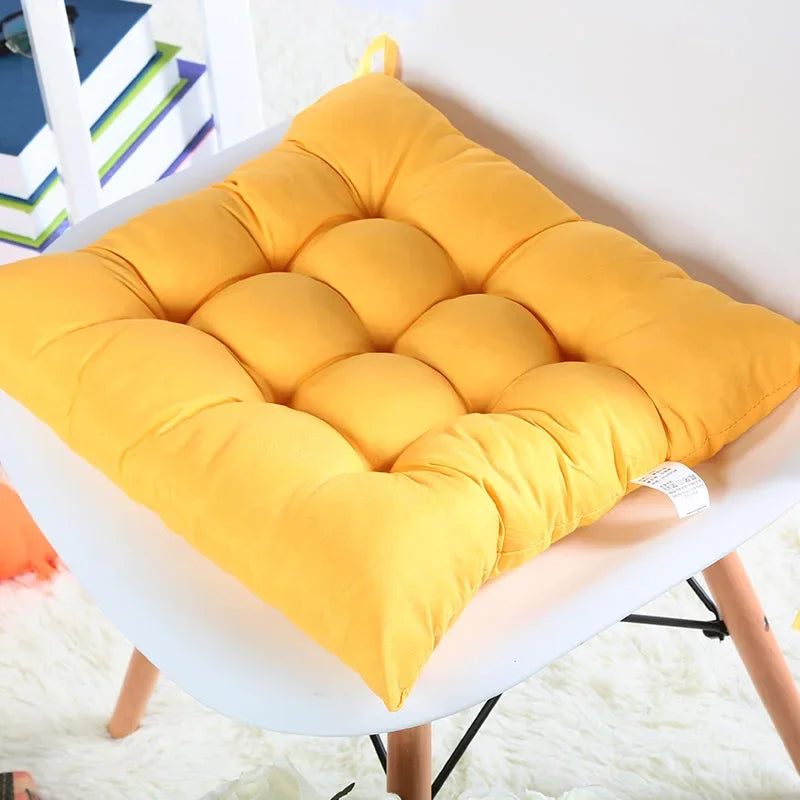 Colourful Chunky Seat Pads Cushion Chair Garden Cushion New Home Textile Cushion Garden HomeTie On Office Garden Dining Kitchen