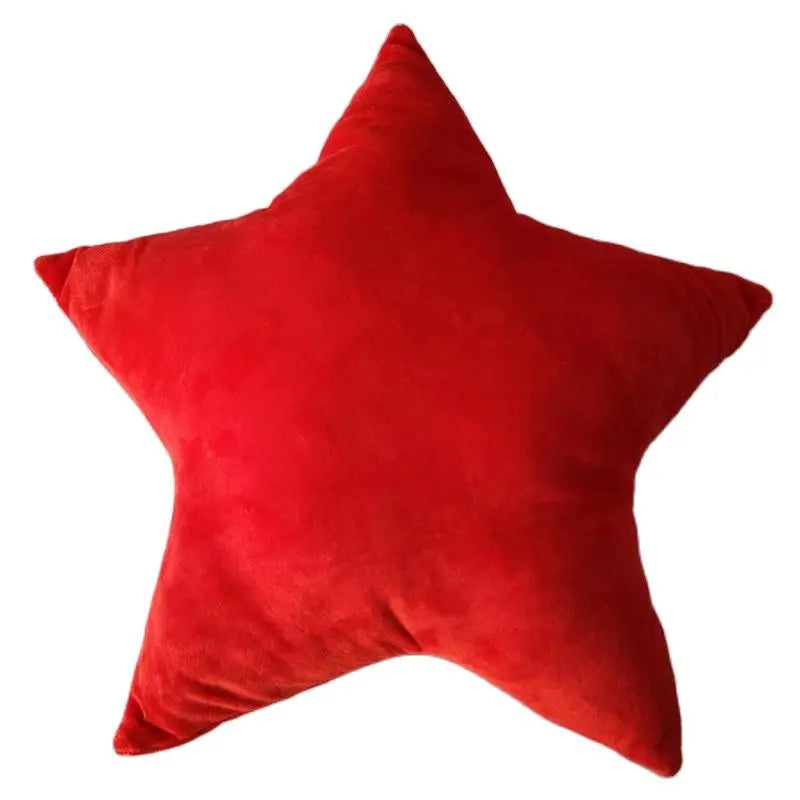 Star Stuffed Plush Throw Pillow, Sofa Cushion, Car Cushion, Decorative Doll Toy, Gift, Home Textile, 45x45cm