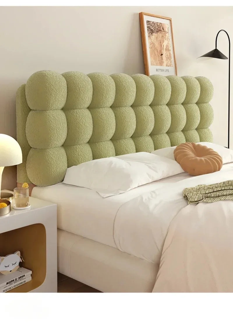 Headboard Cushion Sponge Filling Simple Modern Bedroom Cushion Large Rectangle Detachable Washable Home Textile Home Decoration