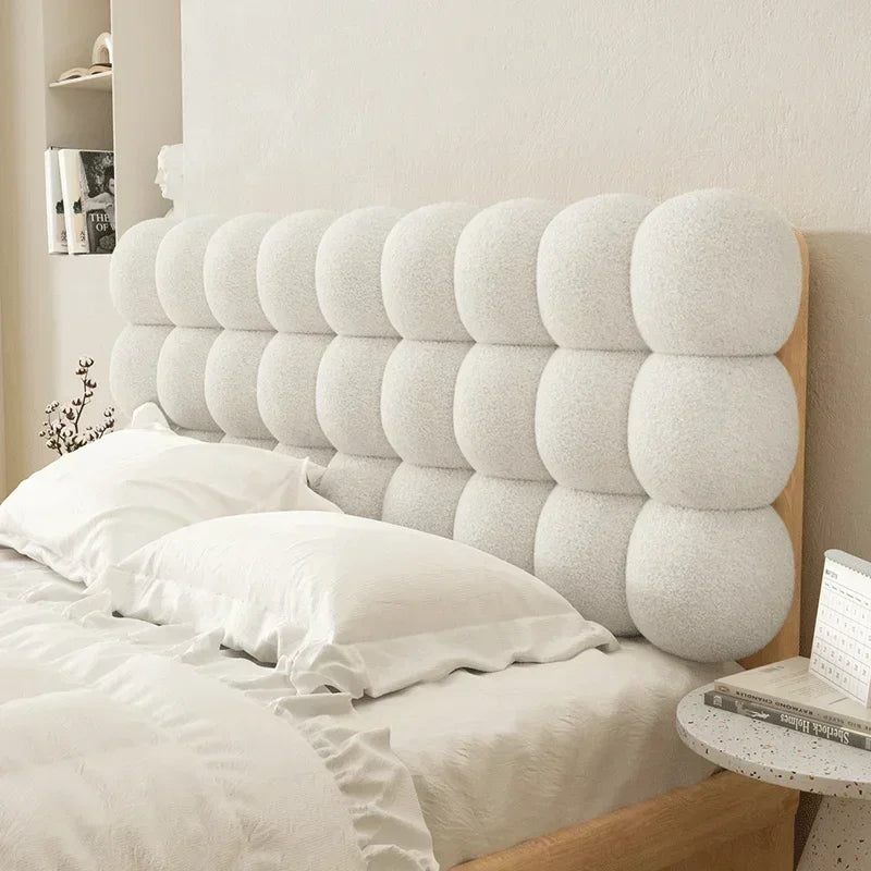 Headboard Cushion Sponge Filling Simple Modern Bedroom Cushion Large Rectangle Detachable Washable Home Textile Home Decoration