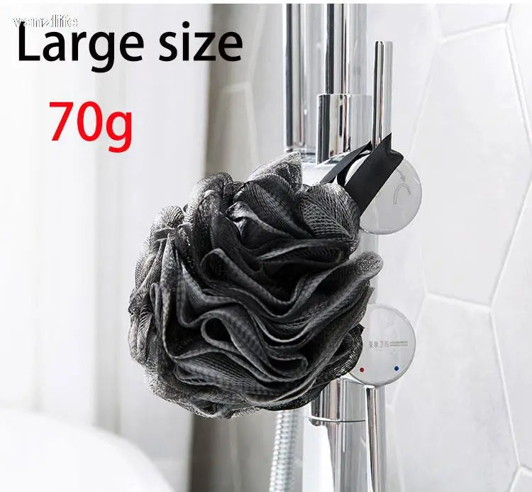 Vanzlife large size body bathing sponge brushs bath with natural Exfoliator shower flower Bathing dry body brush for loofah 70g