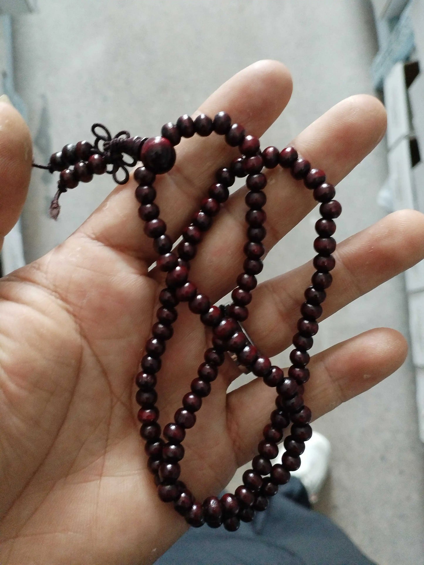 1Pc Wood Bead New Buddha Bracelet Buddhist Bangle Prayer Beads Copper Coin Women Men Lucky Religion Bracelets Charm Jewelry