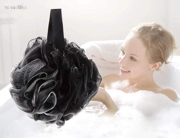Vanzlife large size body bathing sponge brushs bath with natural Exfoliator shower flower Bathing dry body brush for loofah 70g