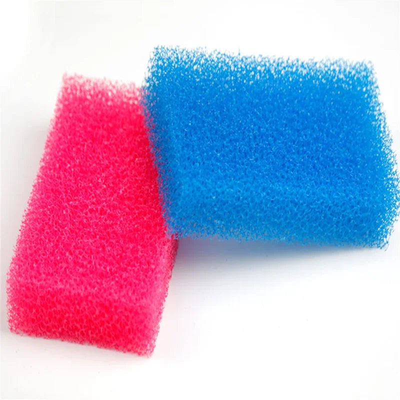 2pcs Colorful Simulation Loofah Sponge Cloth Kitchen Dishwashing Utensils Dishes Cookware Pots Cleaning Scouring Pad Sponge