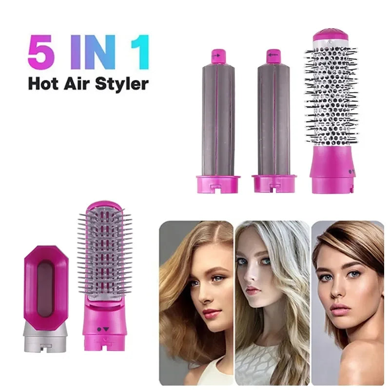 5 in 1 Electric Hair Comb Hair Dryer
