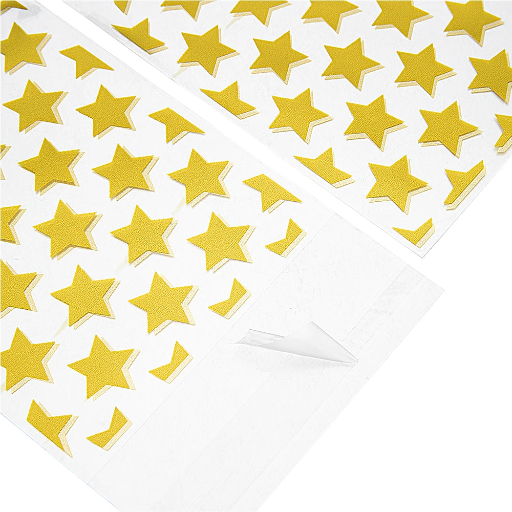 50Pcs/lot 8x13cm Golden Star Dots Plastic Bags