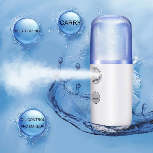 Nano Facial Hydrator Sprayer Face Steamer