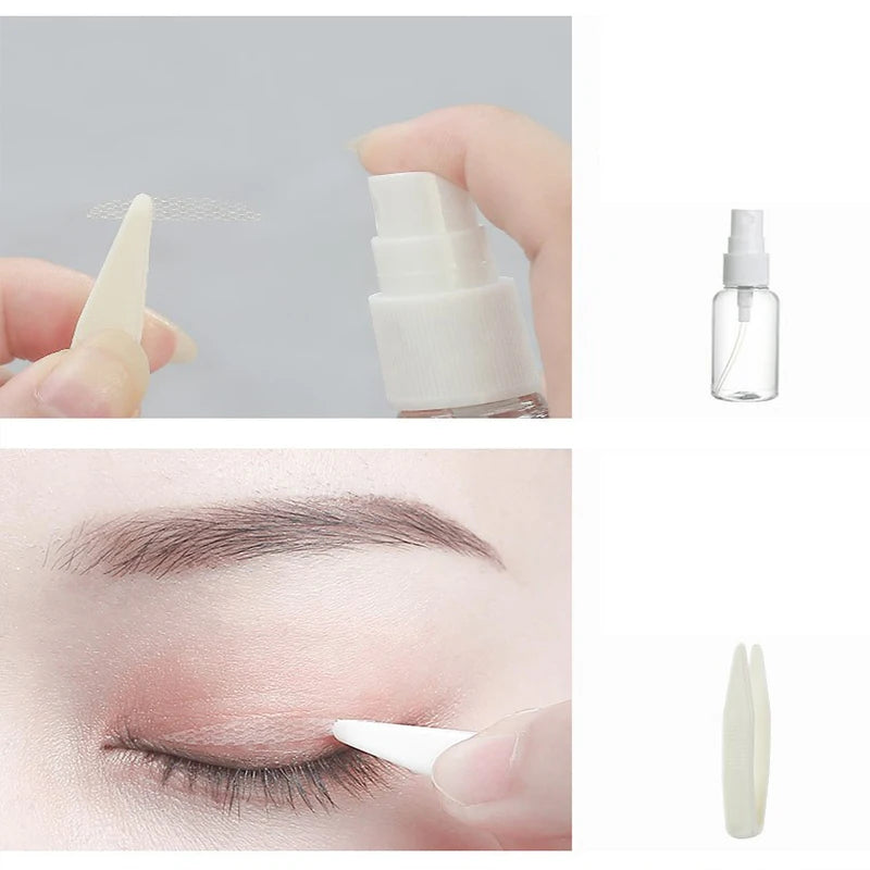 240PCS Patches for Drooping Eyelids Tape Invisible Double Eyelids Stickers