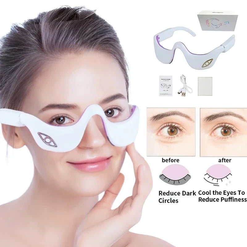 LED Micro Current Pulse Eye Massager