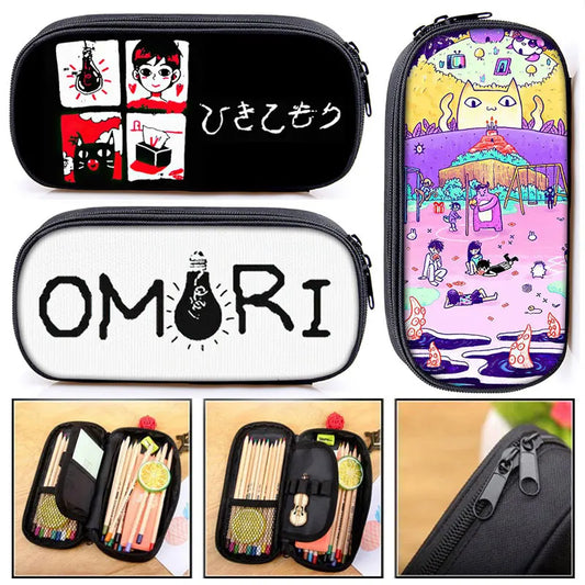 Cute Omori Cosmetic Case Pencil Bag
