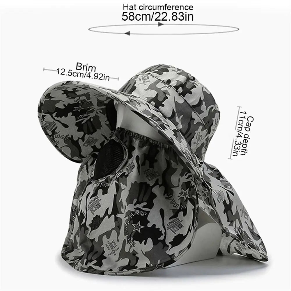 Multipurpose Camouflage Outdoor Climbing hat
